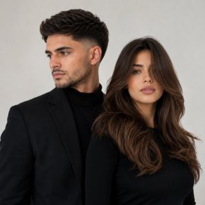 Modern haircut and hairstyle category
