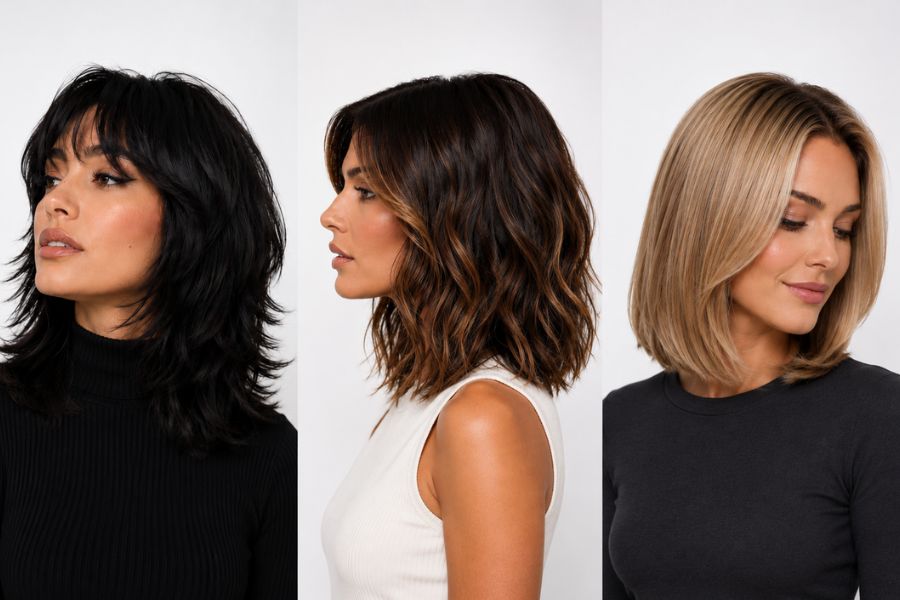 shoulder length hairstyle for women