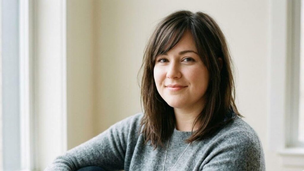 side swept bangs round face haisrtyle for women