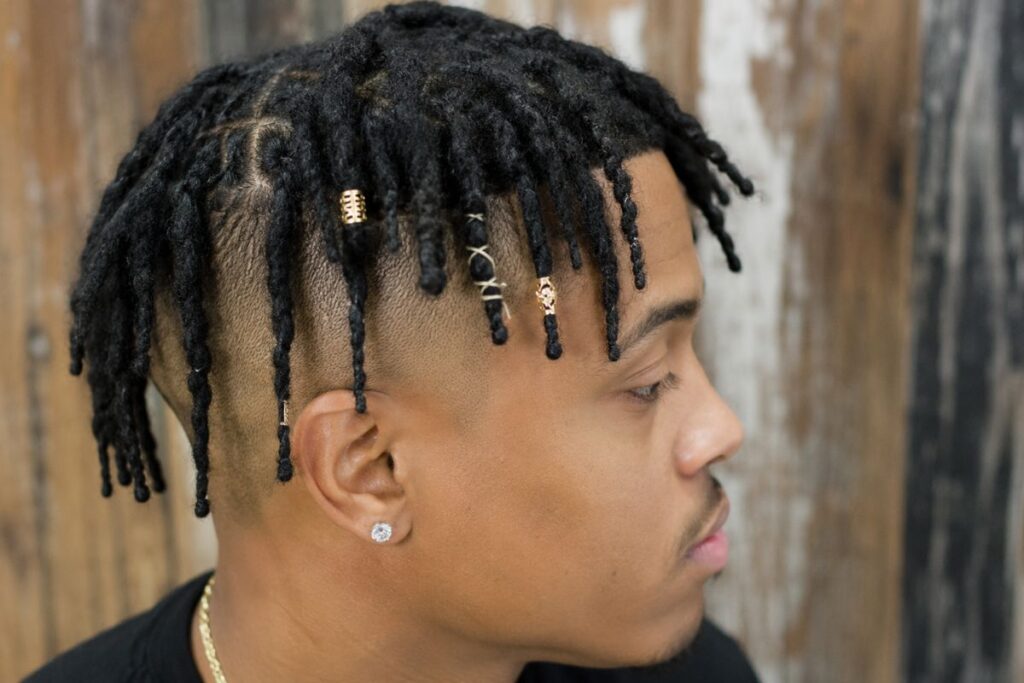 Faux locs temporary alternative to Viking dreads