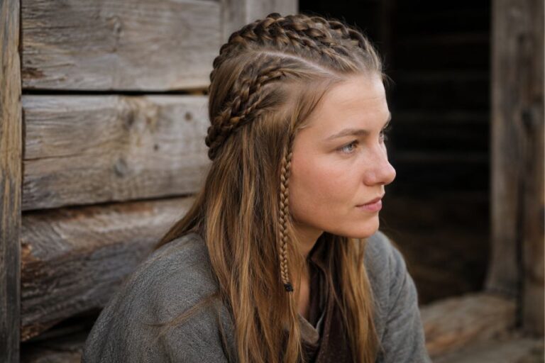 Female Viking hairstyles with braids and history